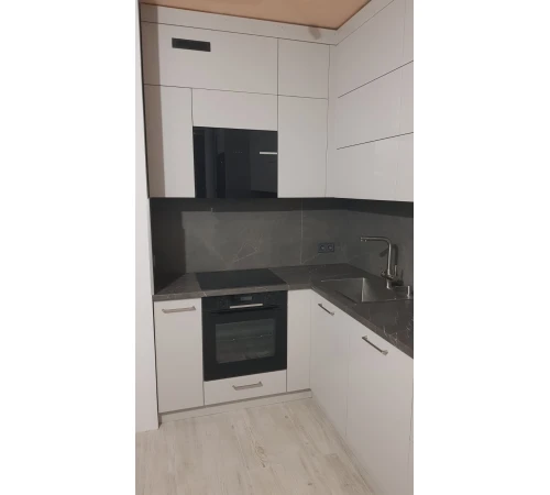 Кутова кухня на замовлення у білому кольорі №82 24.10.2024