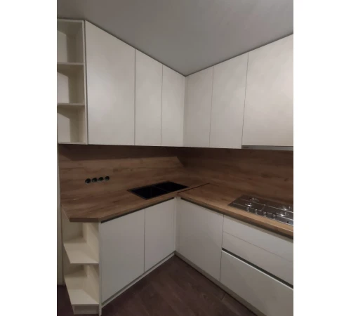 Кутова кухня на замовлення Білий / Дуб Крафт золотий №83 28.10.2024