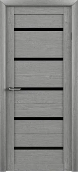 Двери Albero TrendDoors Flora Черное стекло