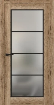 Двери Brama Eco-cell 16-34 Черное стекло