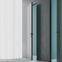 Двері Comeo Porte Multistrato FT Прихованного монтажу Inside з чорним торцем