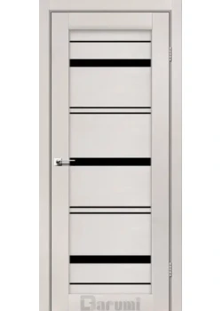Двери Darumi Doors Darina дуб ольс Черное стекло