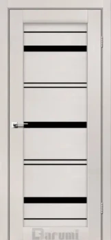 Двері Darumi Doors Darina дуб ольс Чорне скло