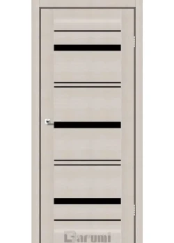 Двери Darumi Doors Darina дуб мембау Черное стекло
