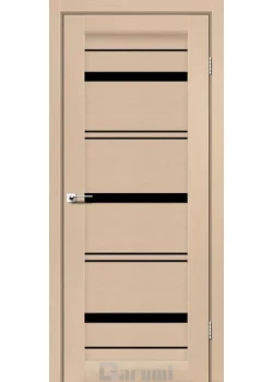 Двери Darumi Doors Darina дуб боровой Черное стекло