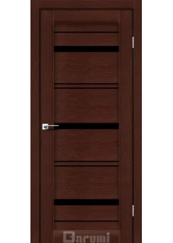 Двери Darumi Doors Darina венге панга Черное стекло