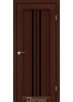Двери Darumi Doors Stella венге панга Черное стекло