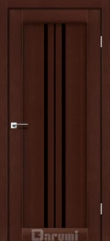 Двері Darumi Doors Stella венге панга Чорне скло