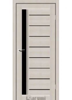 Двери Darumi Doors Bordo дуб мембау Черное стекло