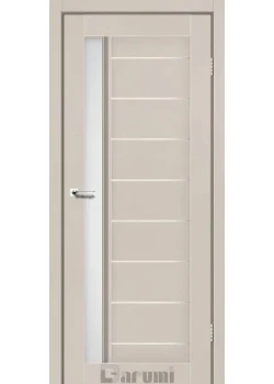 Двери Darumi Doors Bordo дымчастый краст сатин белый