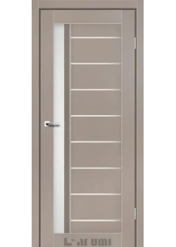 Двери Darumi Doors Bordo серый краст сатин белый