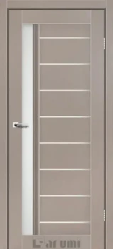 Двері Darumi Doors Bordo сірий краст сатин білий