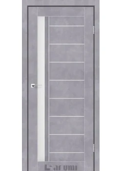 Двери Darumi Doors Bordo серый бетон сатин белый