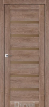 Двері Darumi Doors Vela горіх бургун сатин бронза