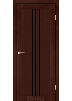 Двери Darumi Doors Christi венге панга Черное стекло