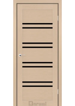 Двери Darumi Doors Mary дуб боровой Черное стекло