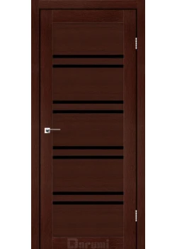 Двери Darumi Doors Mary венге панга Черное стекло