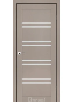 Двери Darumi Doors Mary серый краст сатин белый