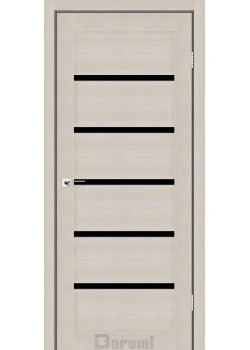 Двери Darumi Doors Tina дуб мембау Черное стекло