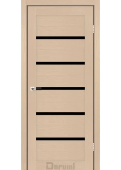 Двери Darumi Doors Tina дуб боровой Черное стекло
