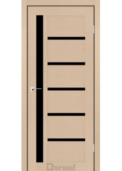 Двери Darumi Doors Arny дуб боровой Черное стекло