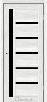 Двері Darumi Doors Arny ясен отару Чорне скло