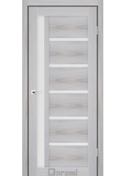 Двери Darumi Doors Arny серая модрина сатин белый