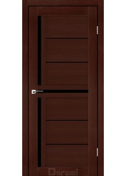 Двери Darumi Doors Sabrina венге панга Черное стекло