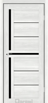 Двері Darumi Doors Sabrina ясен отару Чорне скло