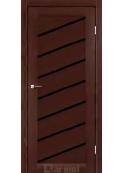 Двери Darumi Doors Rosalia венге панга Черное стекло