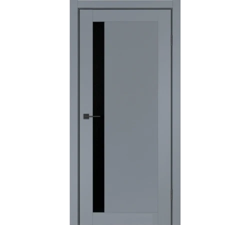 Межкомнатные Двери Darumi Doors Stark Черное стекло Ламинатин