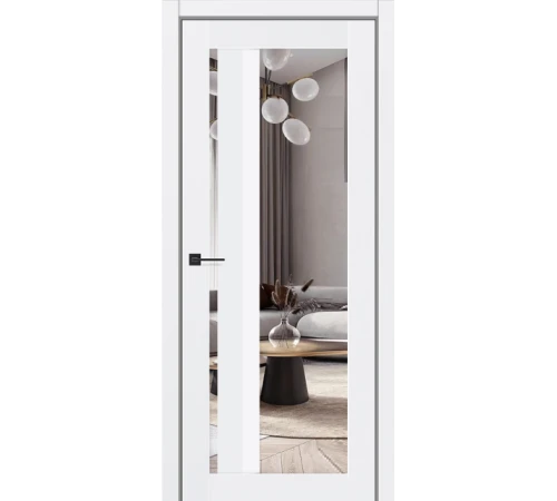 Межкомнатные Двери Darumi Doors Floriana-02 с зеркалом Ламинатин