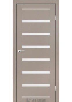 Двери Darumi Doors Vela серый краст сатин белый