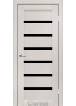 Двери Darumi Doors Vela дуб ольс Черное стекло