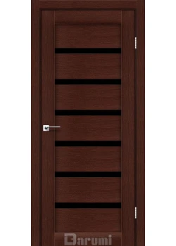Двери Darumi Doors Vela венге панга Черное стекло