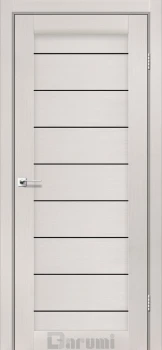 Двері Darumi Doors Leona дуб ольс Чорне скло