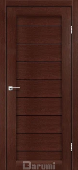 Двері Darumi Doors Leona венге панга Чорне скло