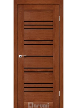 Двери Darumi Doors Versal орех роял Черное стекло
