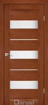 Двері Darumi Doors Marsel горіх роял сатин білий