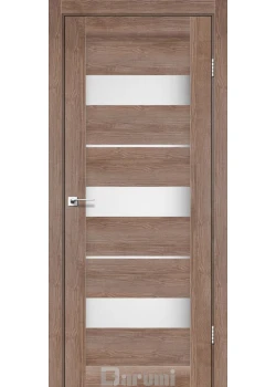 Двери Darumi Doors Marsel орех бургун сатин белый