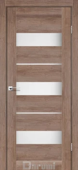Двері Darumi Doors Marsel горіх бургун сатин білий