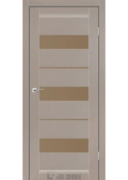 Двери Darumi Doors Marsel серый краст сатин бронза