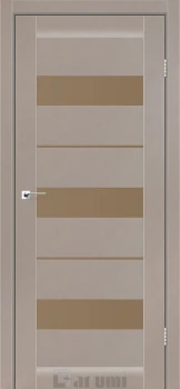 Двері Darumi Doors Marsel сірий краст сатин бронза