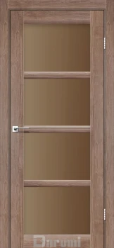 Двері Darumi Doors Avant горіх бургун сатин бронза