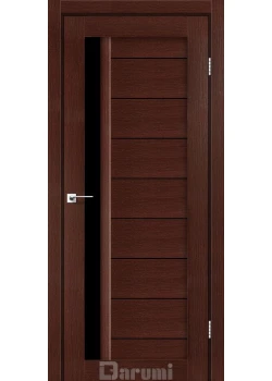 Двери Darumi Doors Bordo венге панга Черное стекло