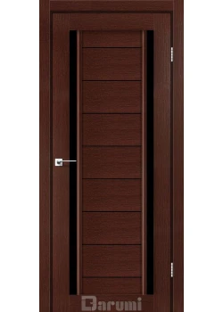Двери Darumi Doors Madrid венге панга Черное стекло