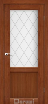 Двері Darumi Doors Galant GL-01 горіх роял