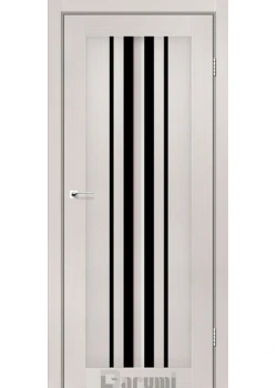 Двери Darumi Doors Prime дуб ольс Черное стекло