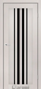 Двері Darumi Doors Prime дуб ольс Чорне скло