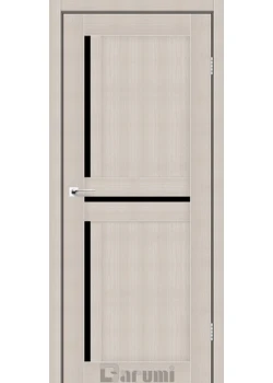 Двери Darumi Doors Next дуб мембау Черное стекло